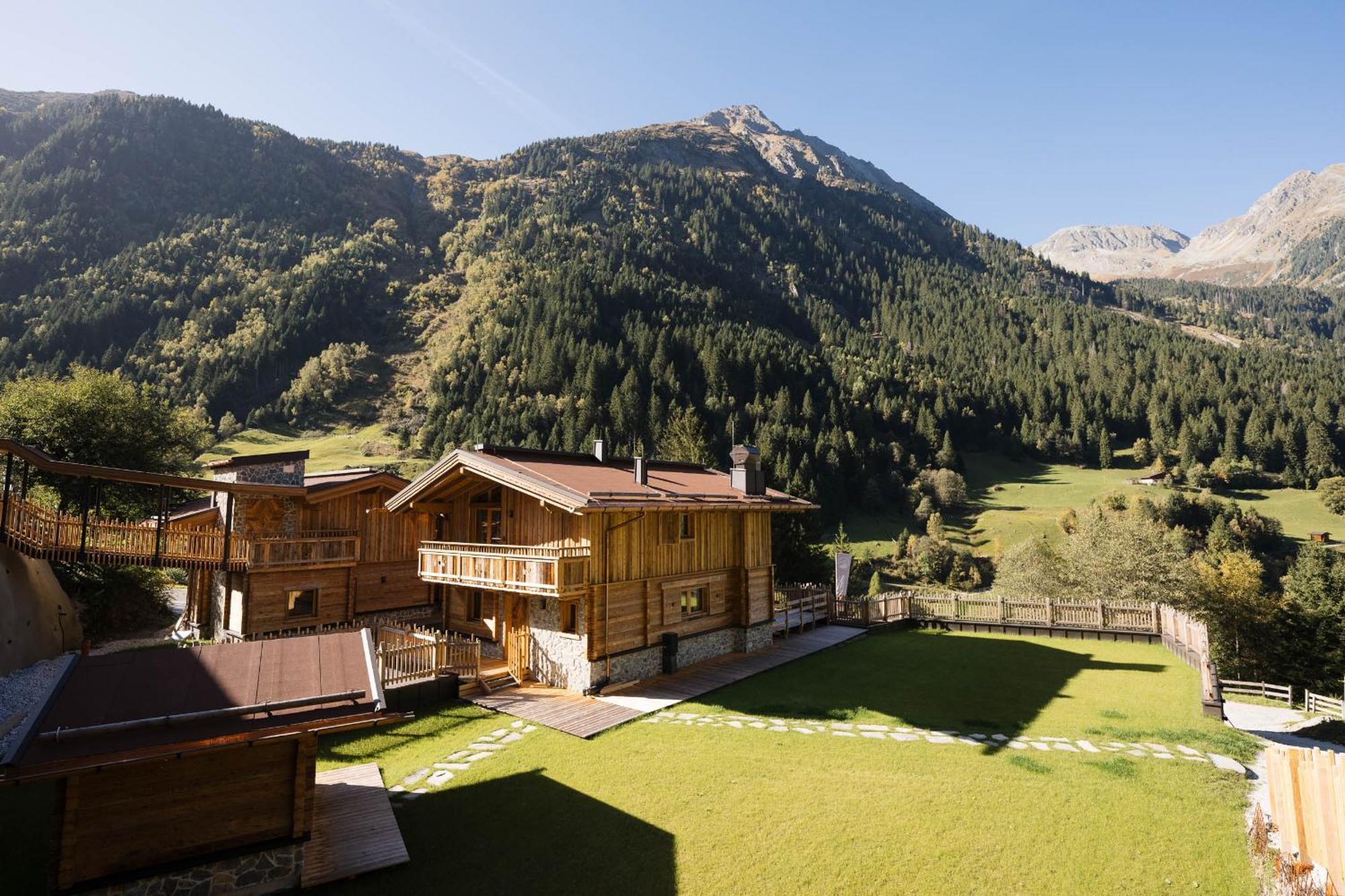 Gletscher-Chalet Stubai Neustift im Stubaital Exterior foto