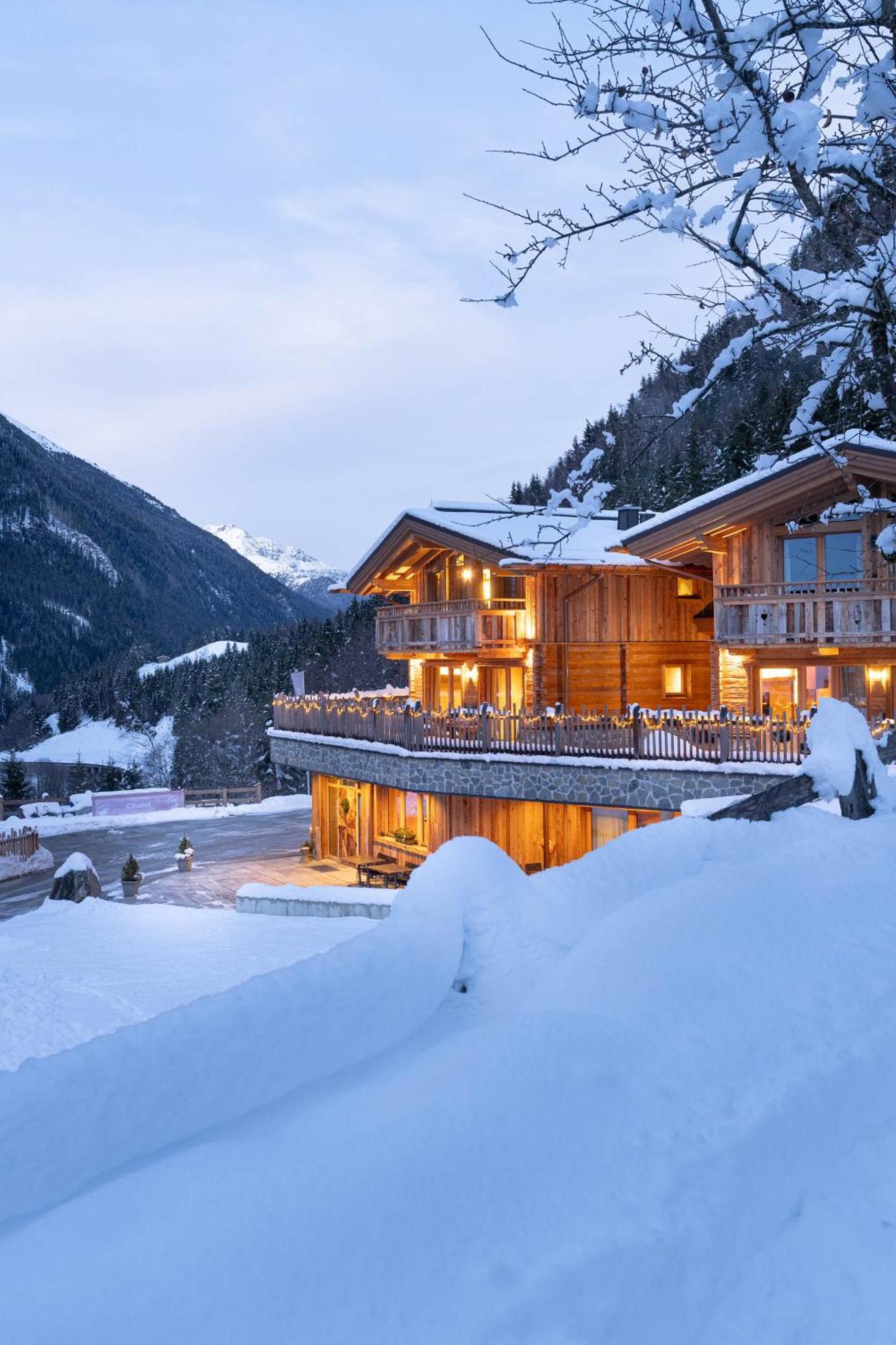 Gletscher-Chalet Stubai Neustift im Stubaital Exterior foto